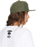 AAPE by A Bathing Ape Khaki Patch Cap