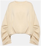 Dries Van Noten Oversized cotton jersey sweatshirt
