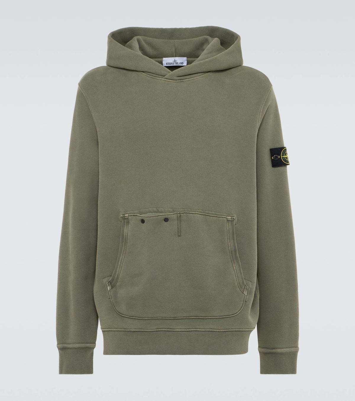 Stone Island マルチポケット フーディ オリーブ」 【公式通販】