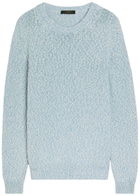 Slowear Crew-neck Cotton-knit Jumper Light Blue