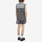 Over Over Men's Broken Records Easy Tank Top in Grey