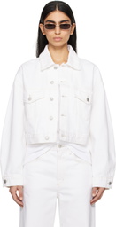 AGOLDE White Palmer Denim Jacket