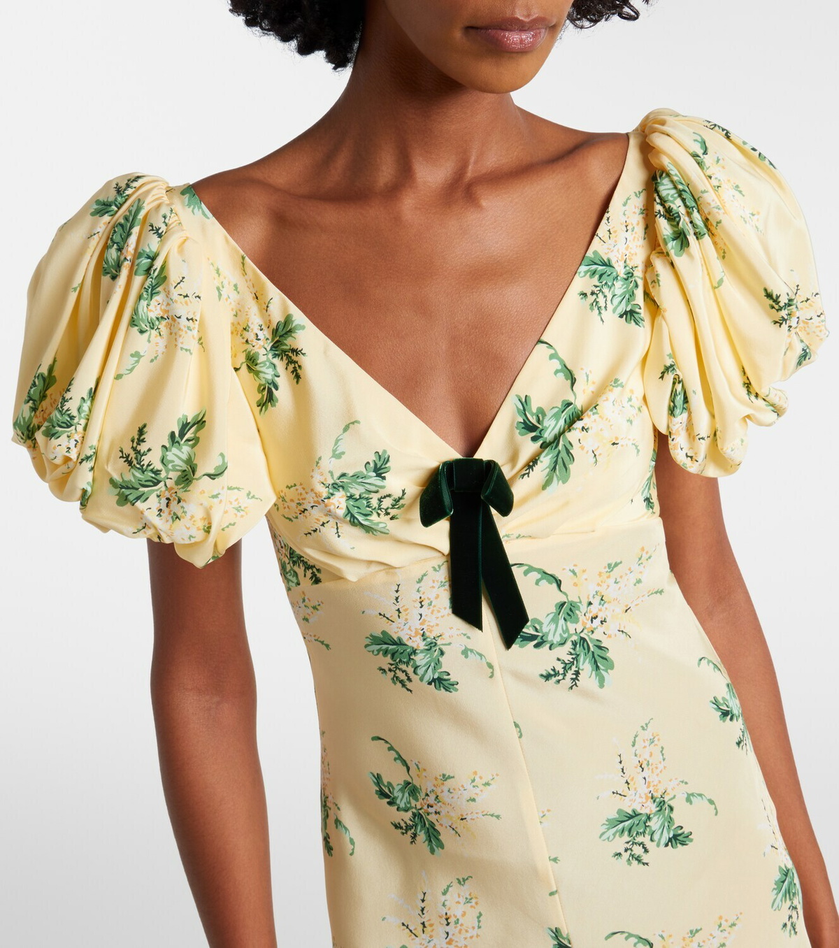 Rodarte Floral silk crêpe gown