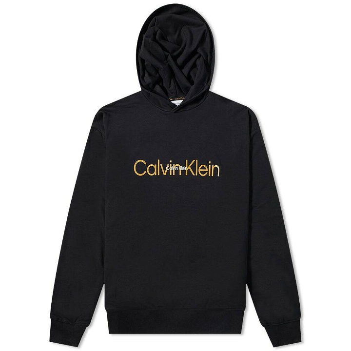 Photo: Calvin Klein Men's CK Underwear Centre Logo Hoody in Black