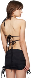 Emily Watson SSENSE Exclusive Black Mini Tank Top