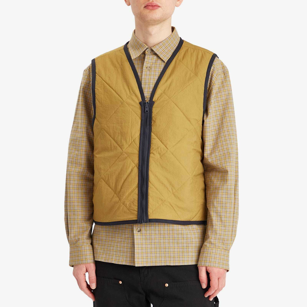 Merely Made Men's Reversible Vest in Blue