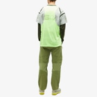 Nike Men's Long Sleeve ISPA Top in Silver/Sequoia/Alligator