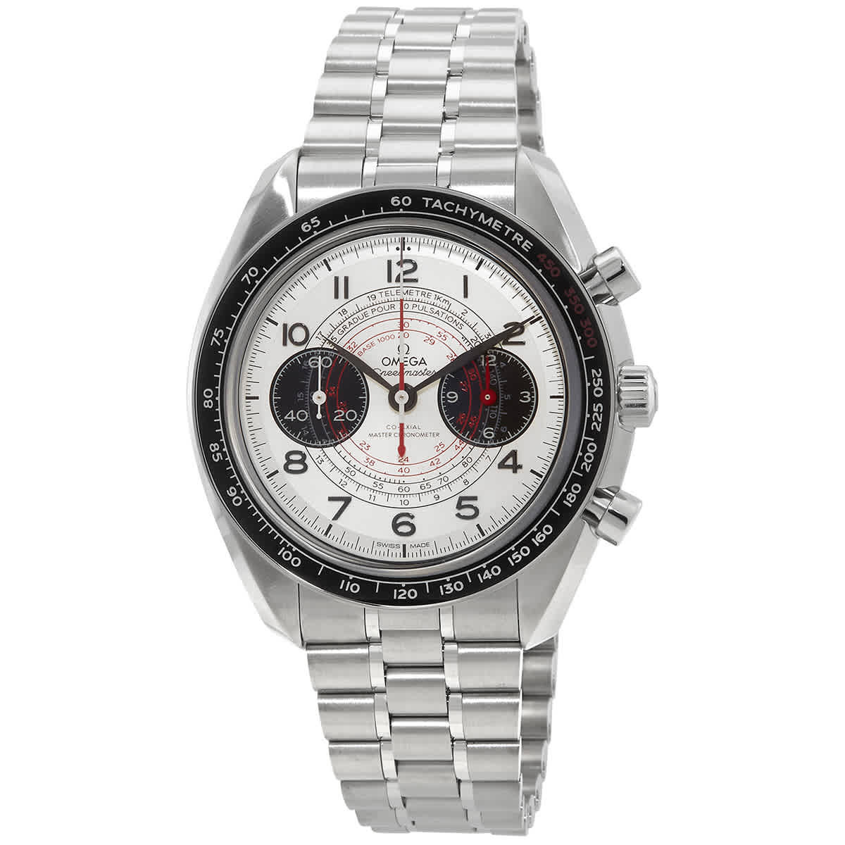 Omega Speedmaster Chronograph Hand Wind Silver Dial Mens Watch 329.30.43.51.02.002
