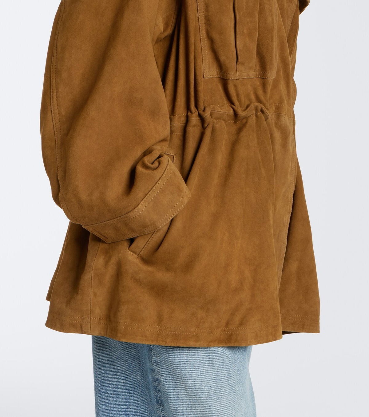 Róhe Oversized suede jacket