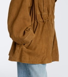 Róhe Oversized suede jacket