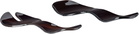 Los Objetos Decorativos Brown Glass Flatware Set