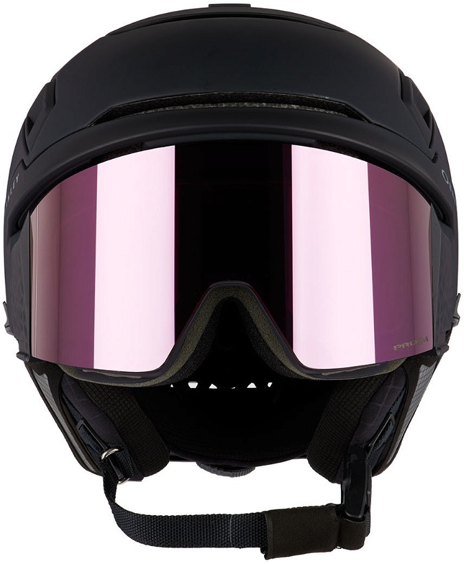 Photo: Oakley Black & Pink MOD7 Lens Snow Helmet