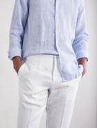 Orlebar Brown - Griffon Straight-Leg Linen Trousers - White