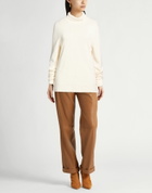 Kiton Womens Turtleneck Cream