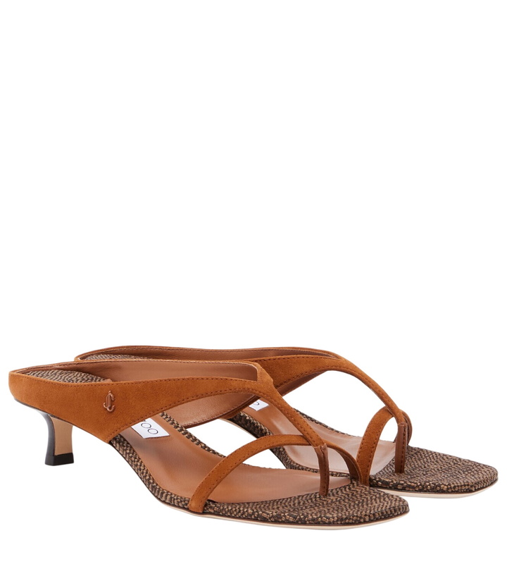 Photo: Jimmy Choo Emeri suede thong sandals