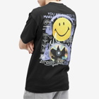 MARKET Men's Smiley Afterhours T-Shirt in Black