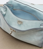 Balenciaga Rodeo Medium suede shoulder bag