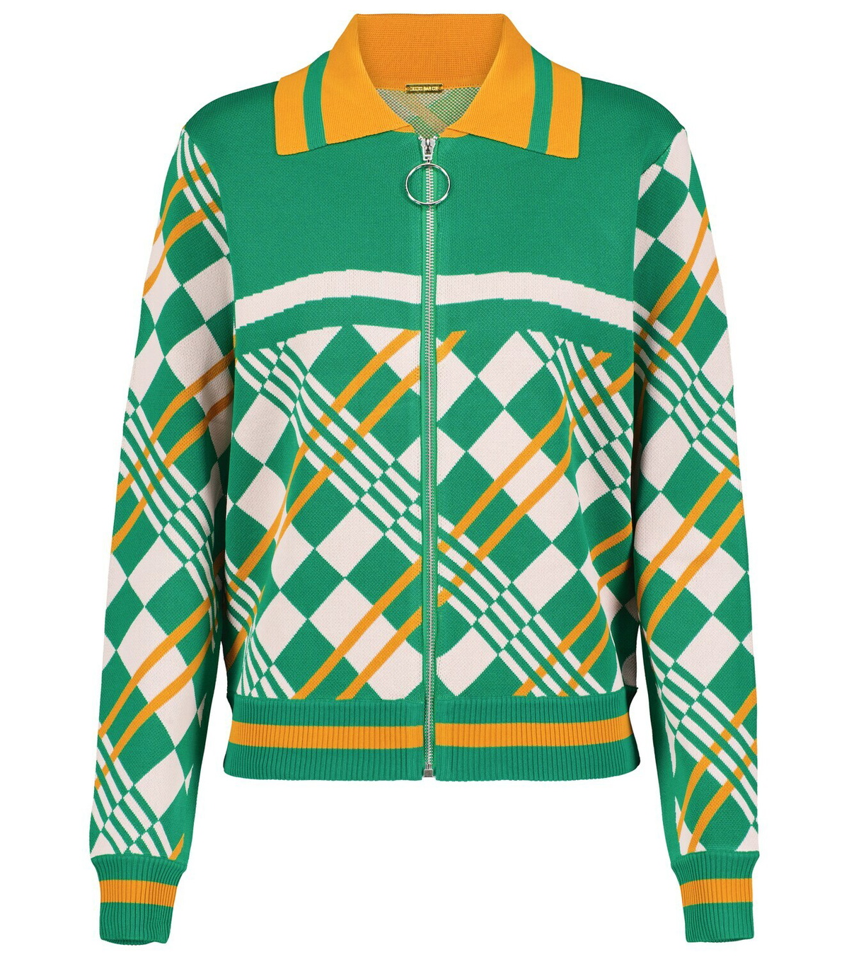 Dodo Bar Or Geometric jacquard cardigan