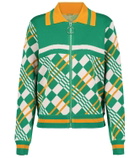 Dodo Bar Or Geometric jacquard cardigan