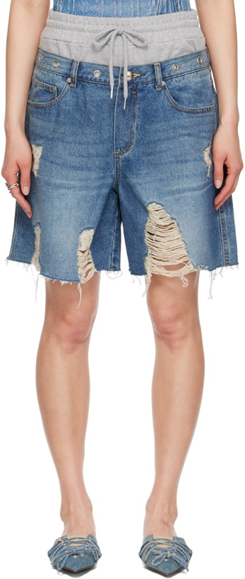 Photo: Andersson Bell Blue Denny Denim Shorts