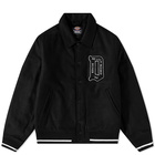 Dickies Men's Union Spring Varsity Jacket in Black