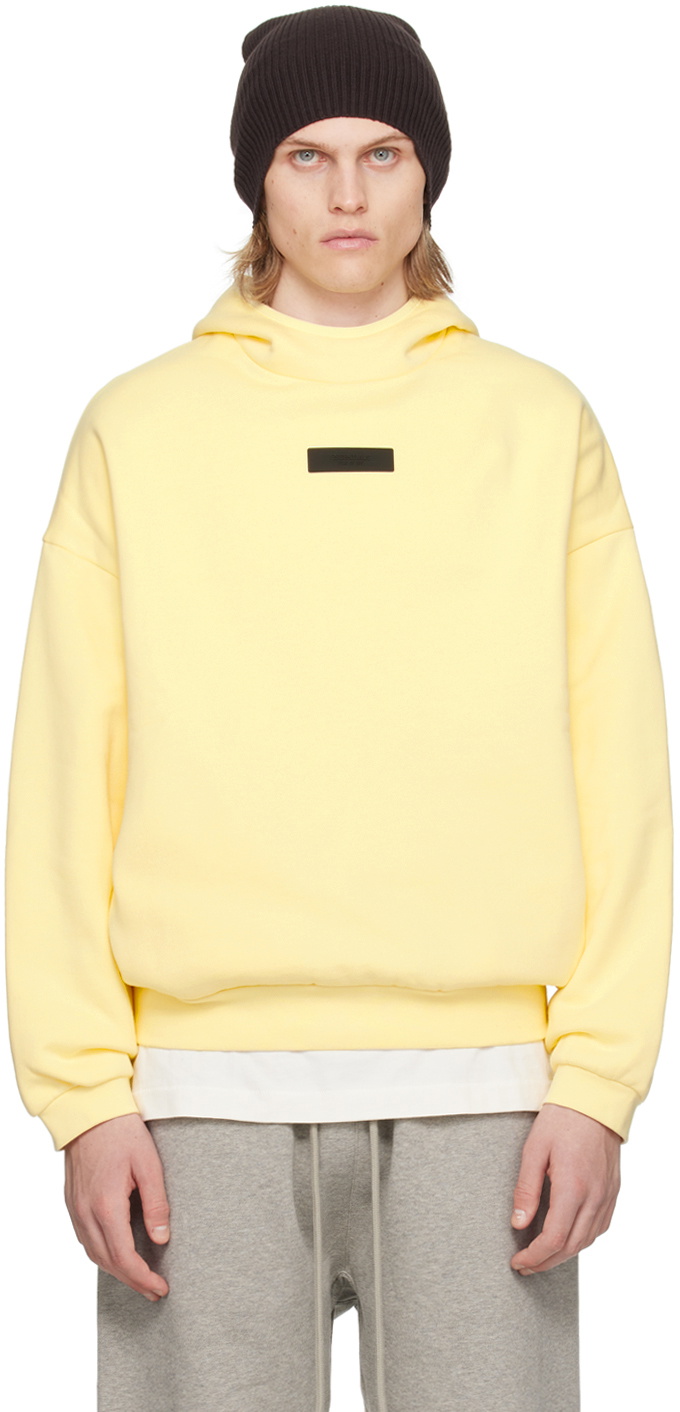 Fear of God ESSENTIALS Yellow Pullover Hoodie Fear Of God Essentials
