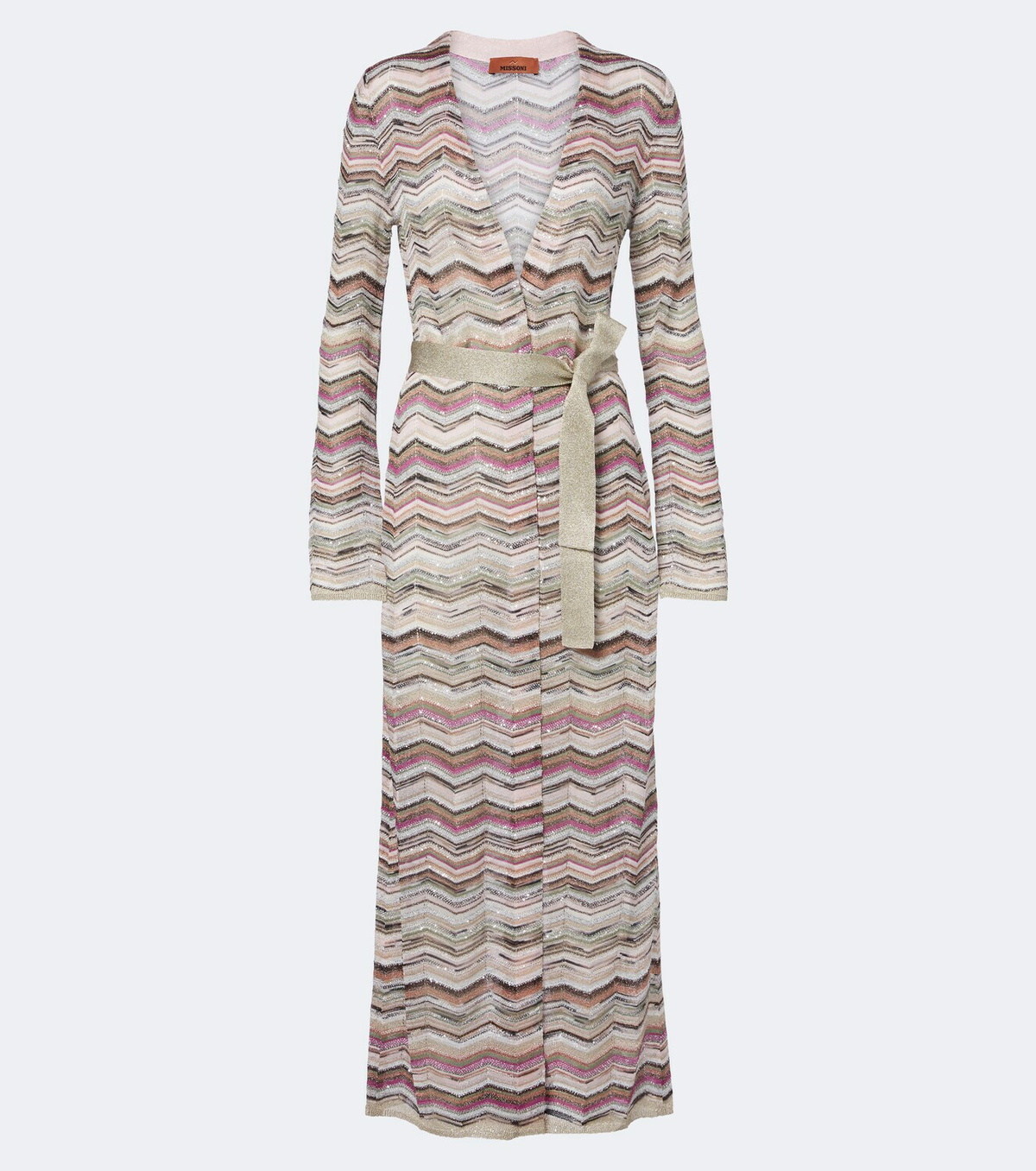 Missoni Zigzag lamé cardigan