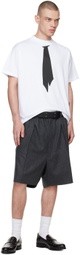 Random Identities Gray Worker Shorts
