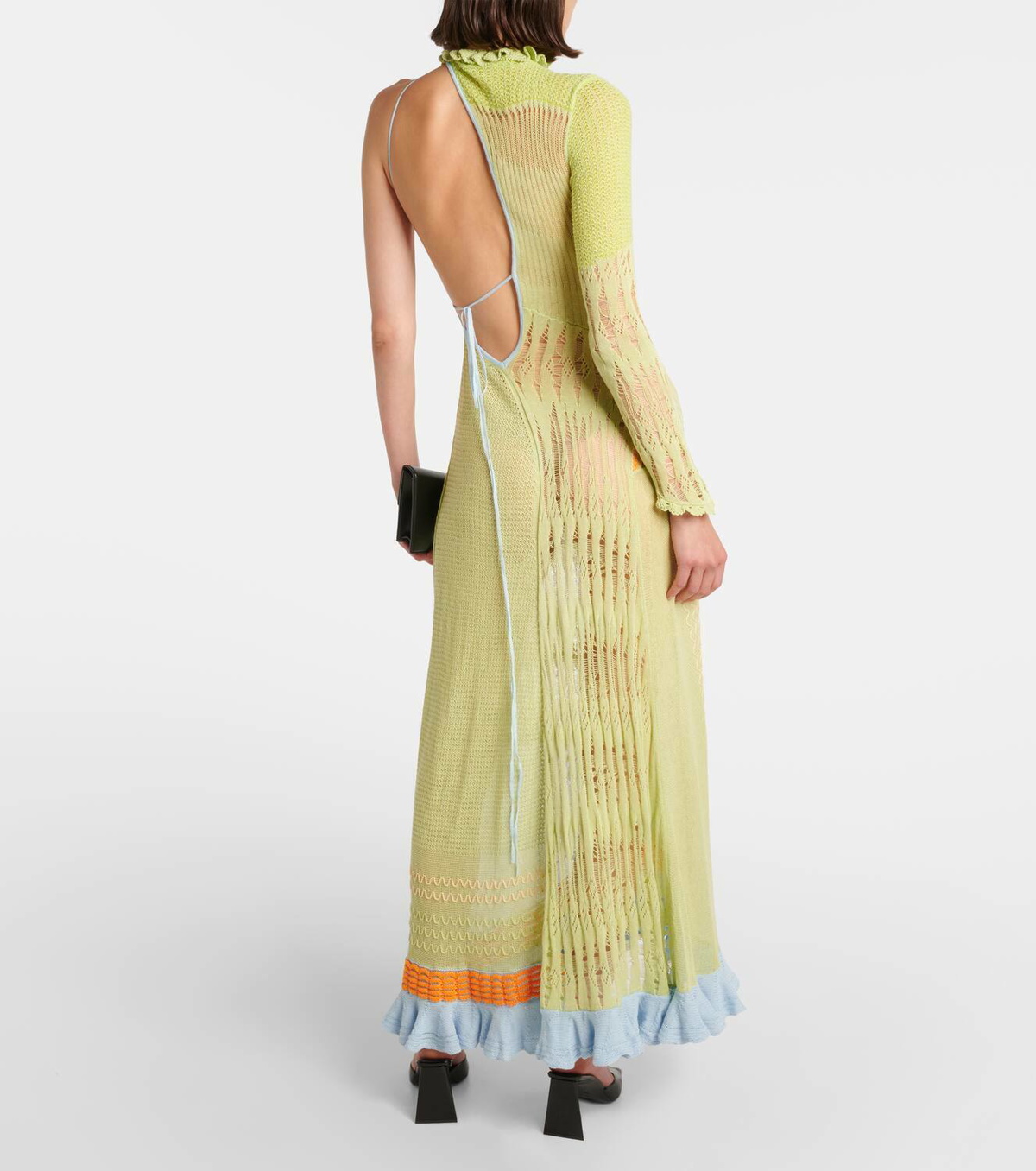 Roberta Einer Bianca one-shoulder cotton maxi dress Roberta Einer