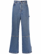 WEEKEND MAX MARA Cisa Cotton Denim Wide Jeans