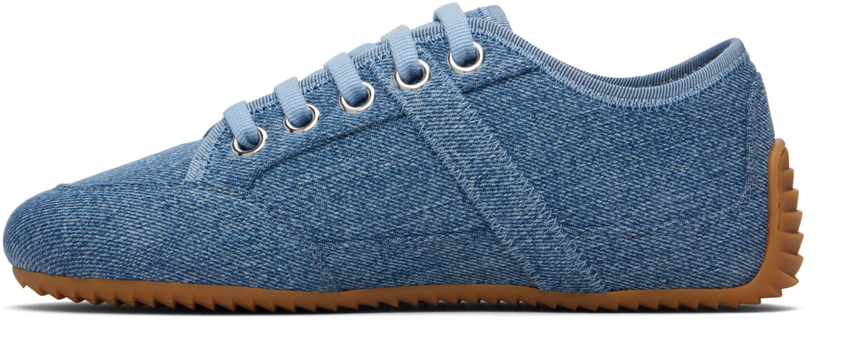 Givenchy Blue Slim Denim Sneakers