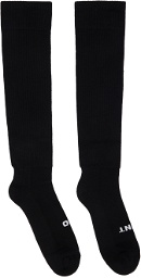 Rick Owens DRKSHDW Black 'So Cunt' Socks