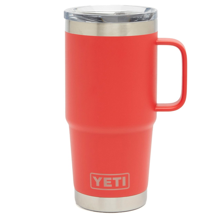 Photo: YETI 20oz Travel Mug in Rescue Red 