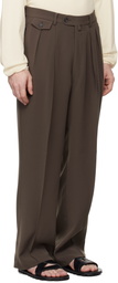 RAINMAKER KYOTO Brown Wide Trousers