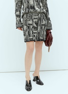 Bottega Veneta Intrecciato Cotton Skirt