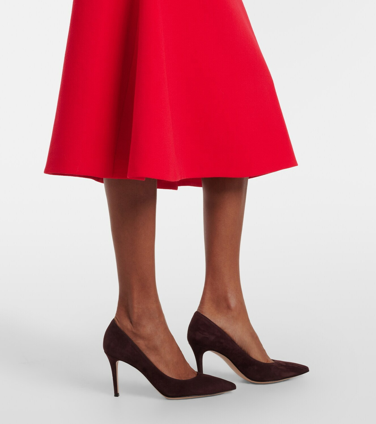 Emilia Wickstead Leontine wool crêpe midi dress