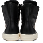 Rick Owens Black Tower Jumbolace Sneaks Sneakers