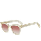 Cubitts Men's Compton Sunglasses in Quartz/Burgundy 