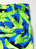 Vilebrequin - Moorea Printed Mid-Length Recycled Swim Shorts - Green