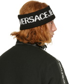 Versace Jeans Couture Black & White Logo Headband