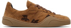 Acne Studios Brown Lace-Up Sneakers