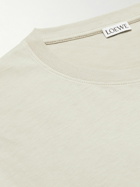 Loewe - Anagram Logo-Detailed Cotton-Jersey T-Shirt - Gray