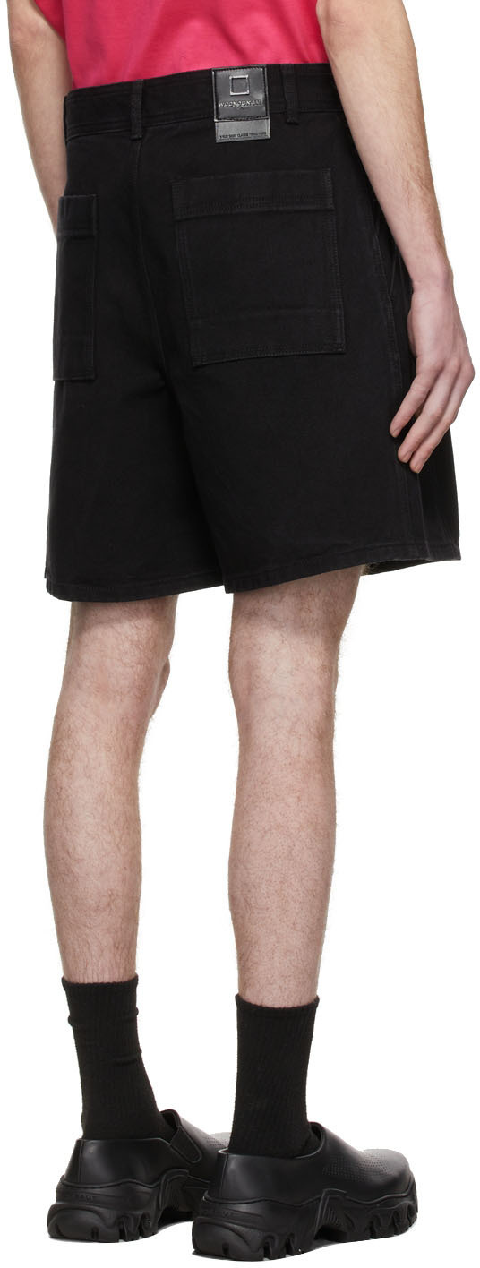 Wooyoungmi Black Denim Shorts