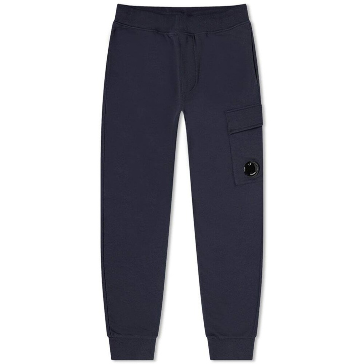 Photo: C.P. Company Men's Lens Pocket Sweat Pant in Total Eclipse