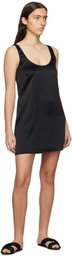 LESET Black Barb Minidress
