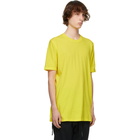 11 by Boris Bidjan Saberi Yellow Basic T-Shirt