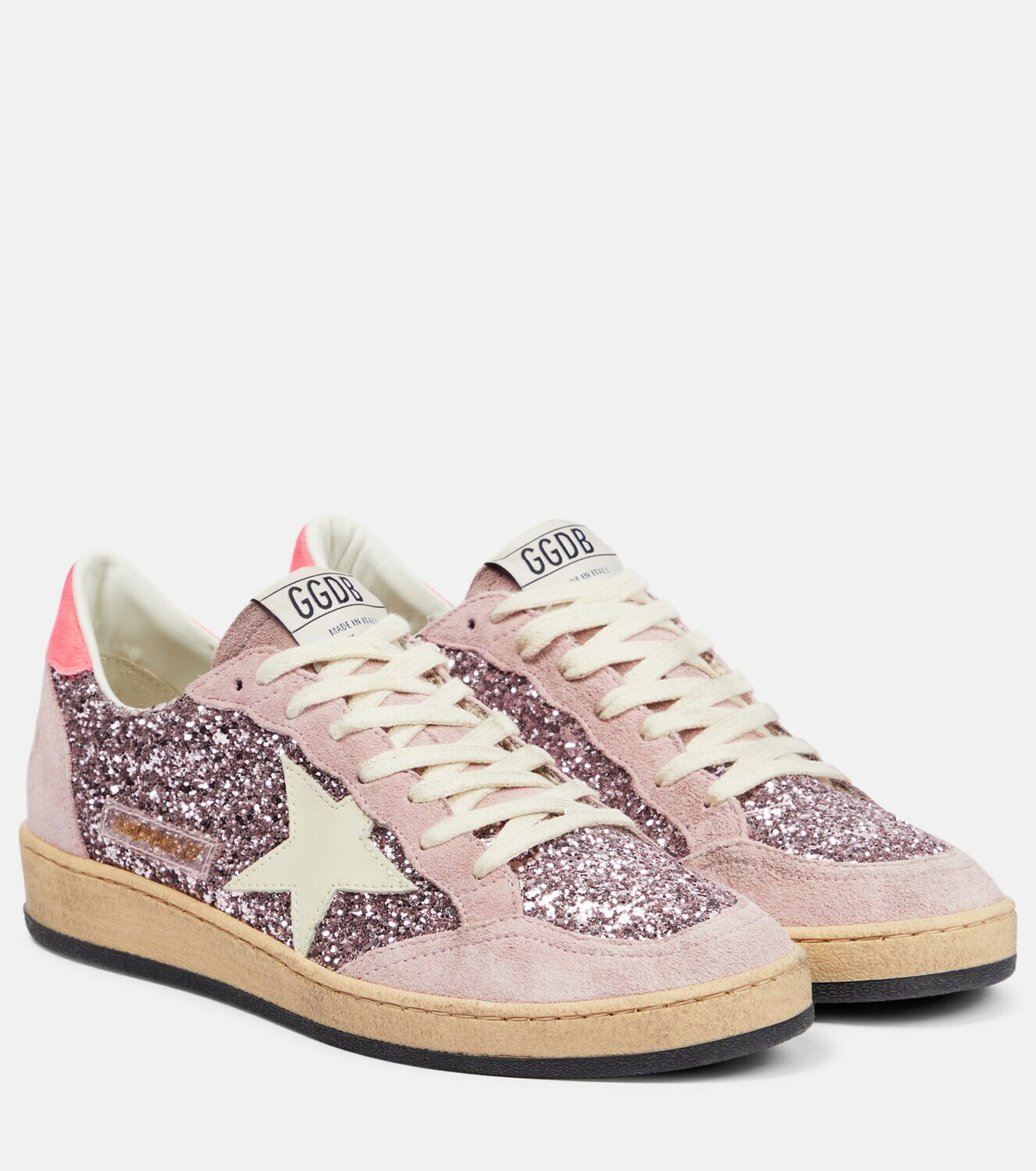 スニーカー Golden Goose Deluxe Brand Ball Star Golden Goose - Ball Star glitter suede sneakers Golden Goose