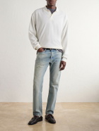 John Elliott - Oversized Cotton-Piqué Polo Shirt - White