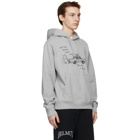 Helmut Lang SSENSE Exclusive Grey Saintwoods Edition Taxi Hoodie