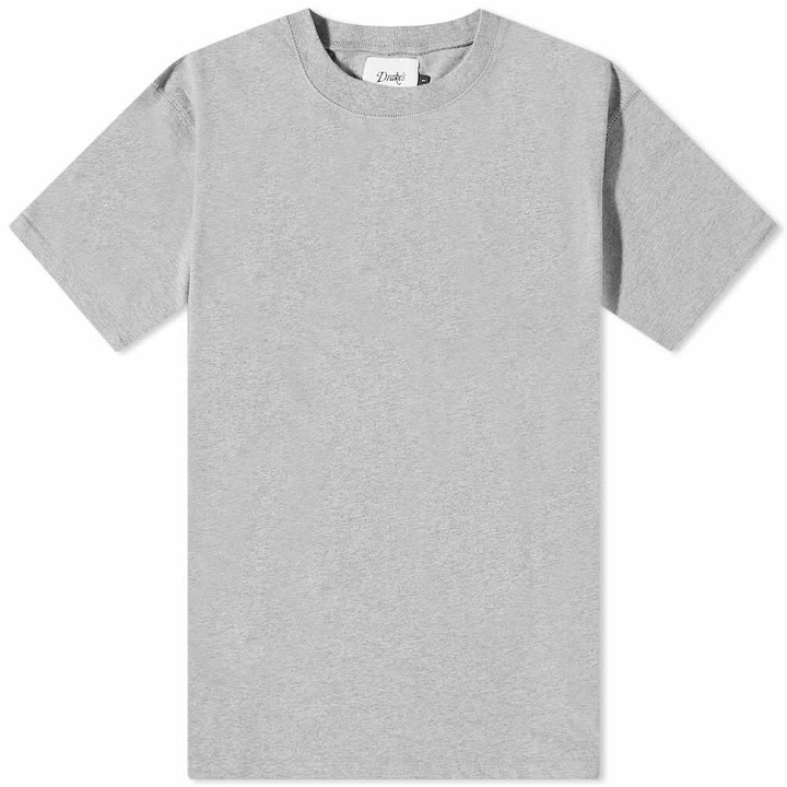 Photo: Drake's Men's Hiking T-Shirt in Grey